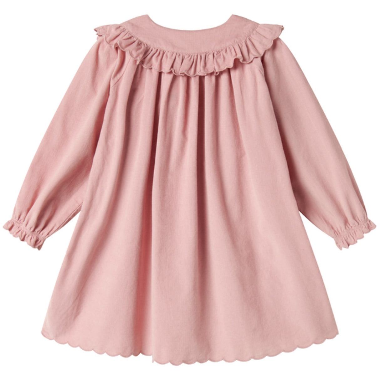 MarMar Fine Cord Soft Berry Delina LS Klänning