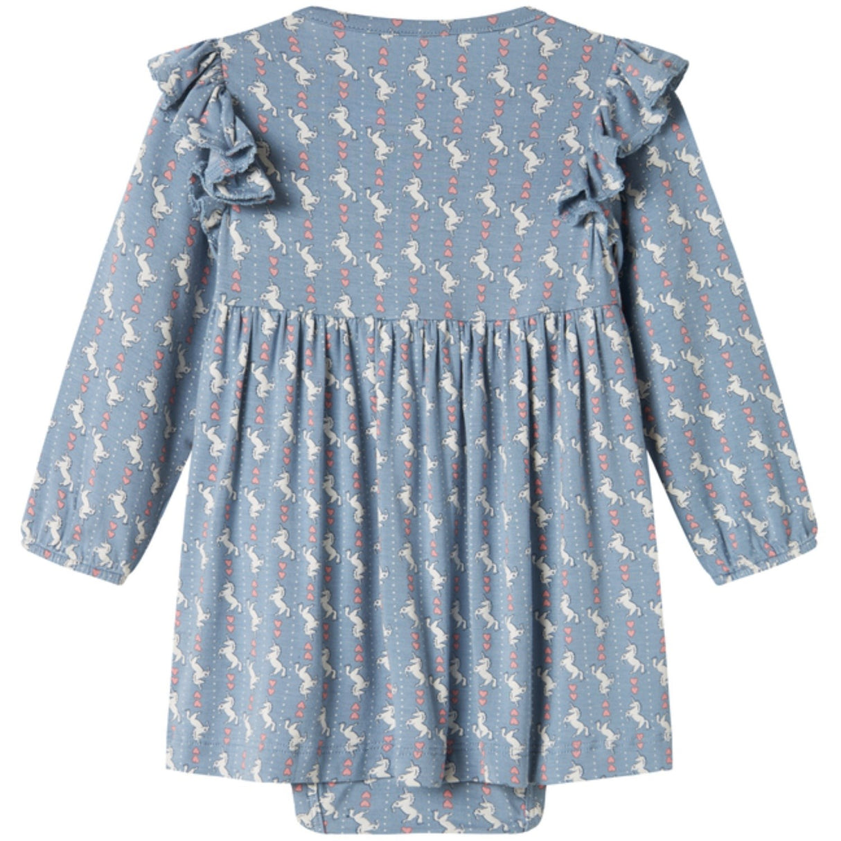MarMar Smooth Jersey Unicorn Dream Ramona Frill LS Klänning