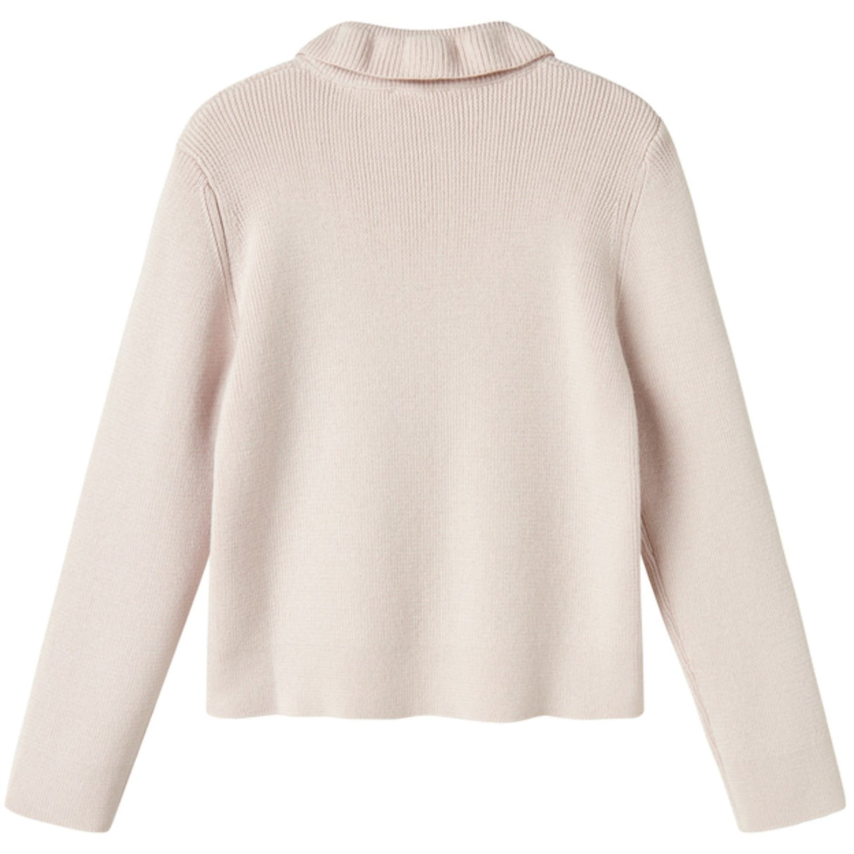 MarMar Light Cotton Wool Rib Vanilla Tilda Stickad Cardigan