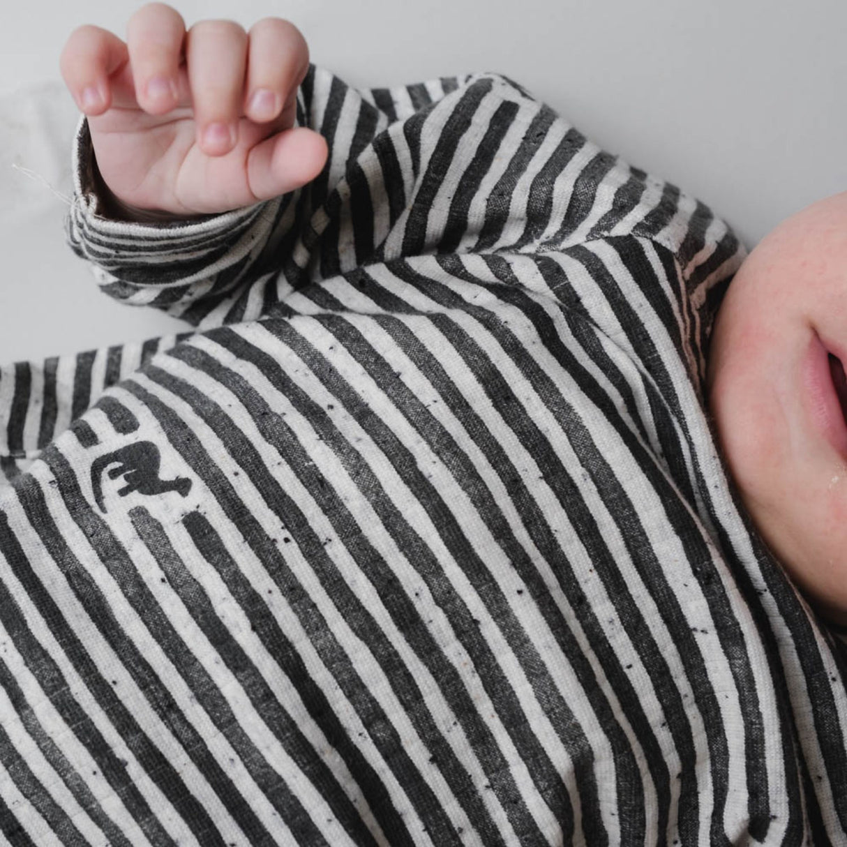 That's Mine Mono Dino Stripe Aksel Blus