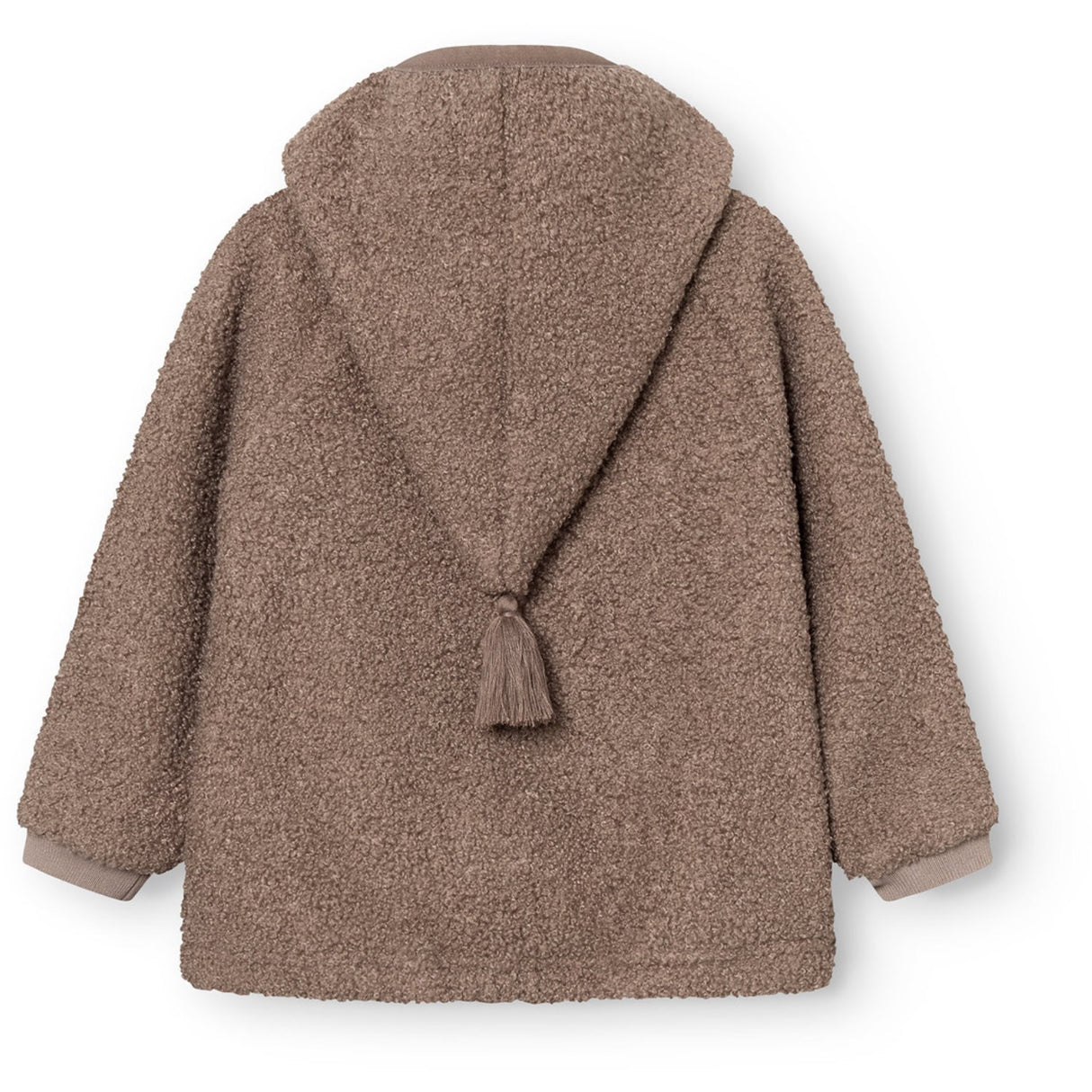 Mini A ture Grey Brown Matliff Teddyfleece Jacket. GRS