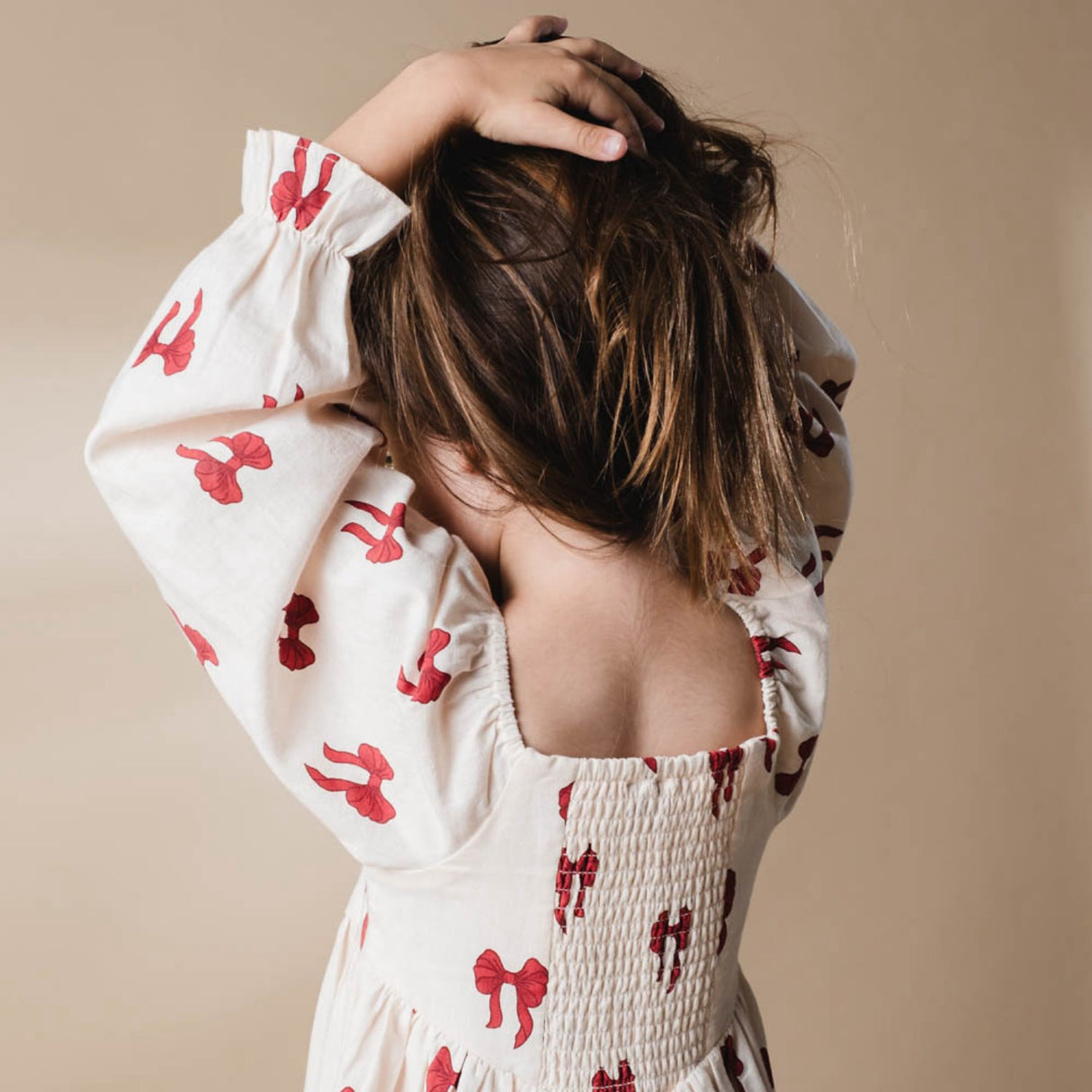 That's Mine Rouge Boucle Sarah Klänning