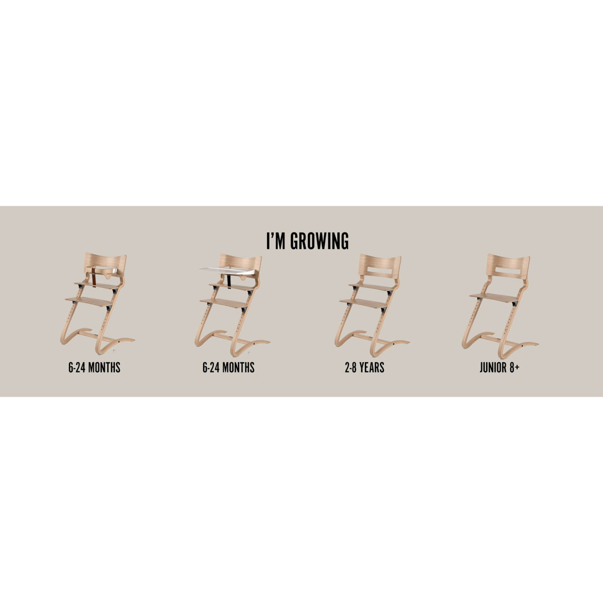 Leander Whitewash Classic™ Barnstol Uden Klädhängare