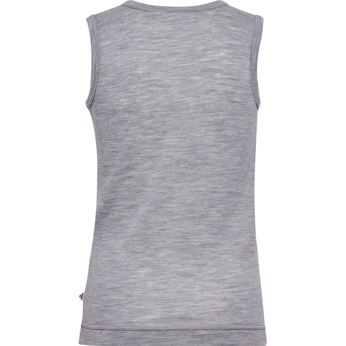 Hummel Grey Melange Jr Ull Rib Topp S/L