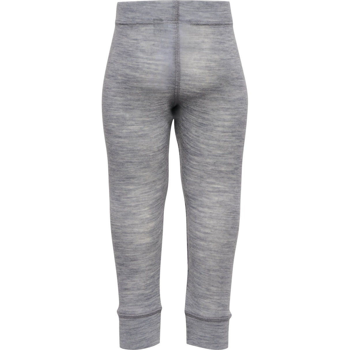 Hummel Grey Melange Mini Ull Rib Leggings