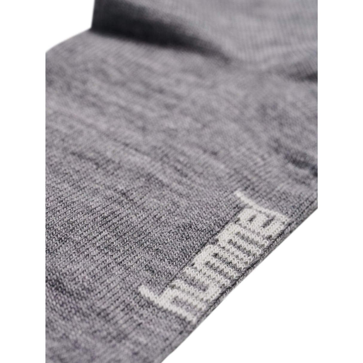 Hummel Grey Melange Jr Ull Strumpor