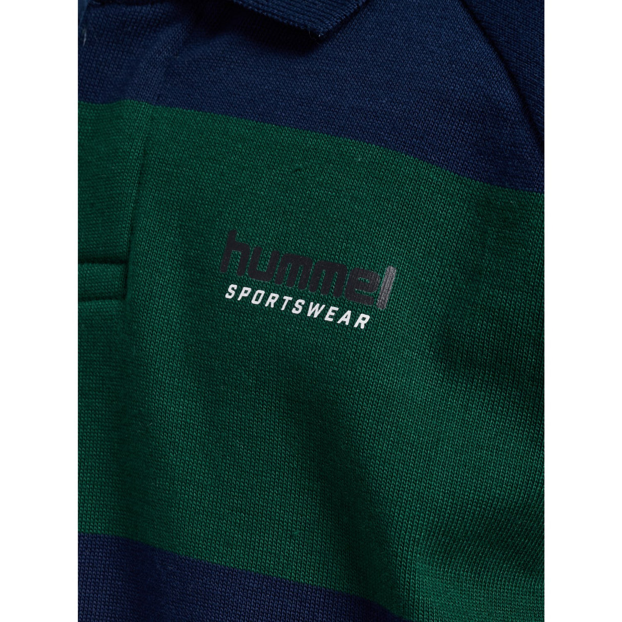 Hummel Dress Blues Jr Loose Striped Pikétröja L/S