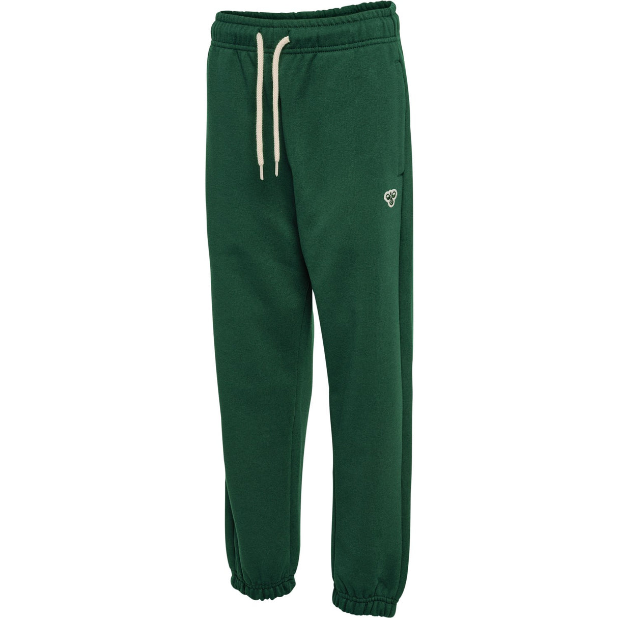 Hummel Dark Green Jr Loose Sweatpants Bee