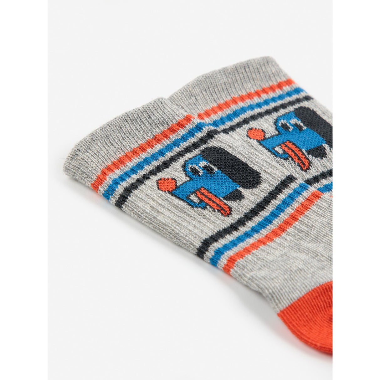 Bobo Choses Light Heather Grey Doggy Mate Kort Strumpor