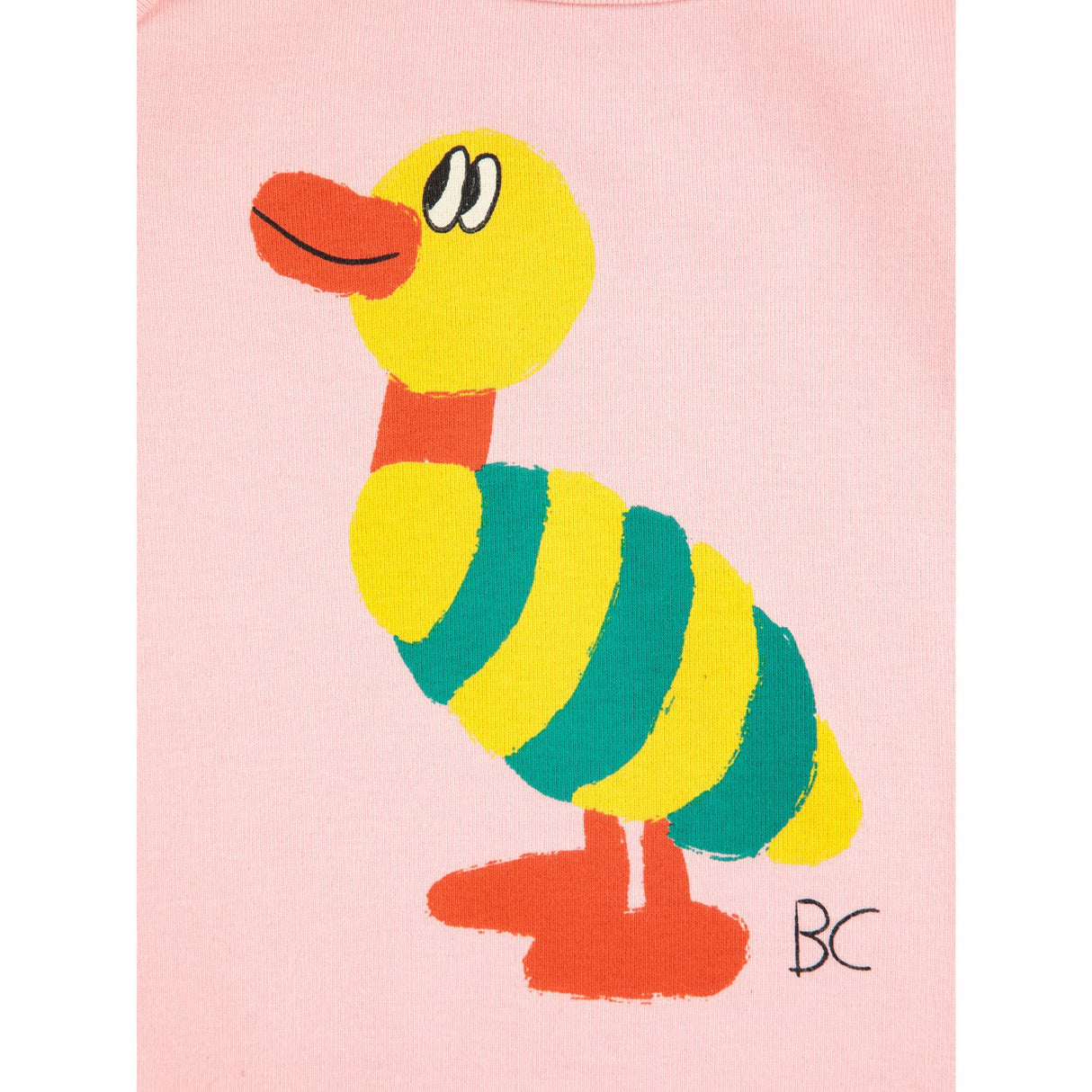 Bobo Choses Light Pink Stripped Duck Body