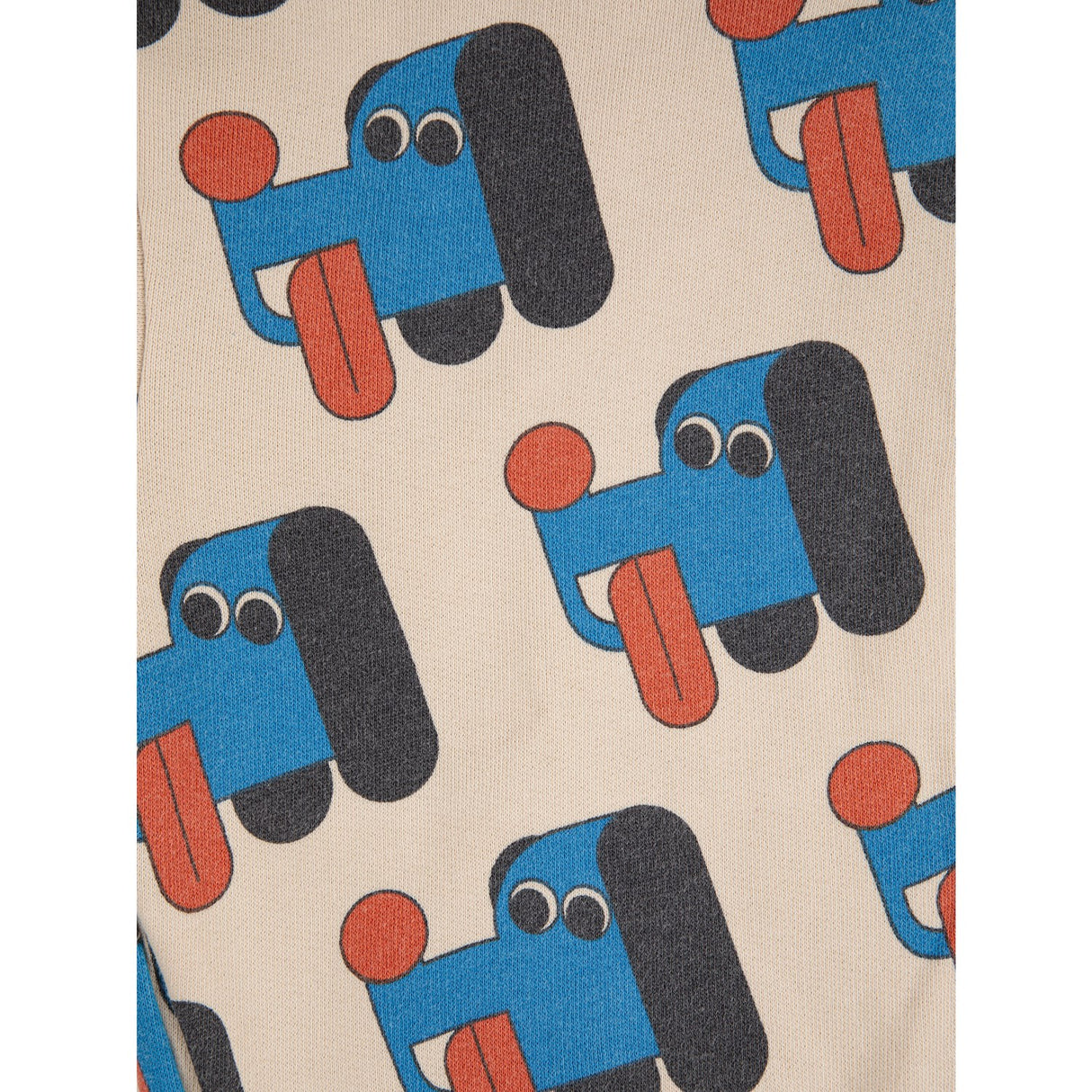 Bobo Choses Offwhite Doggy Mate All Över Zipped Hoodies