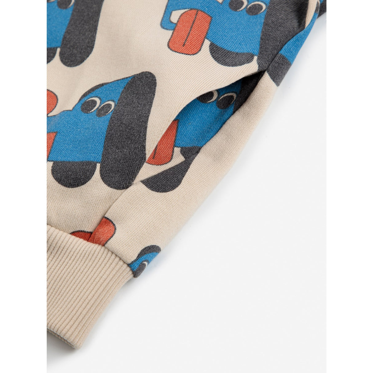 Bobo Choses Offwhite Doggy Mate All Över Zipped Hoodies