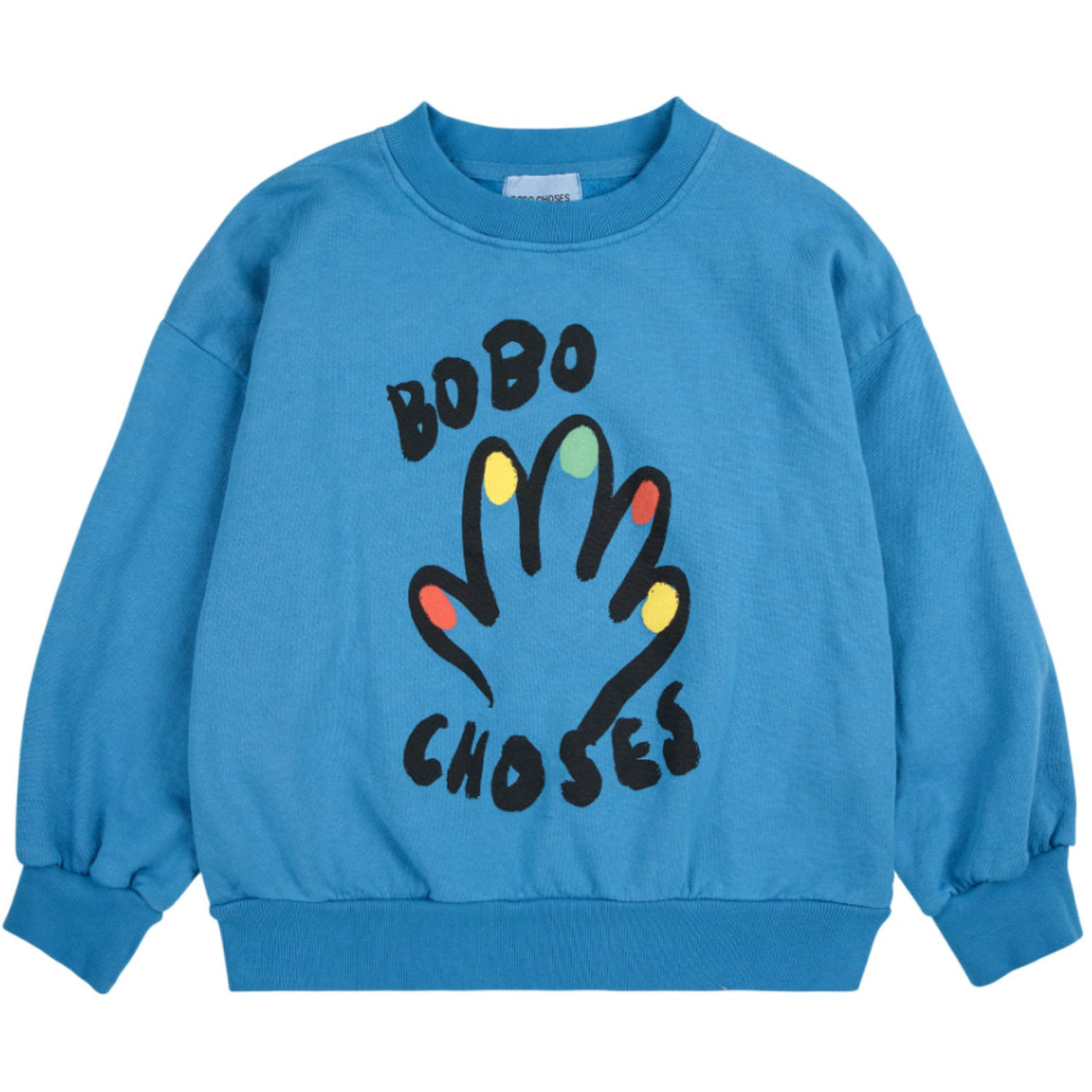 Bobo Choses Blue High Five Sweatshirt