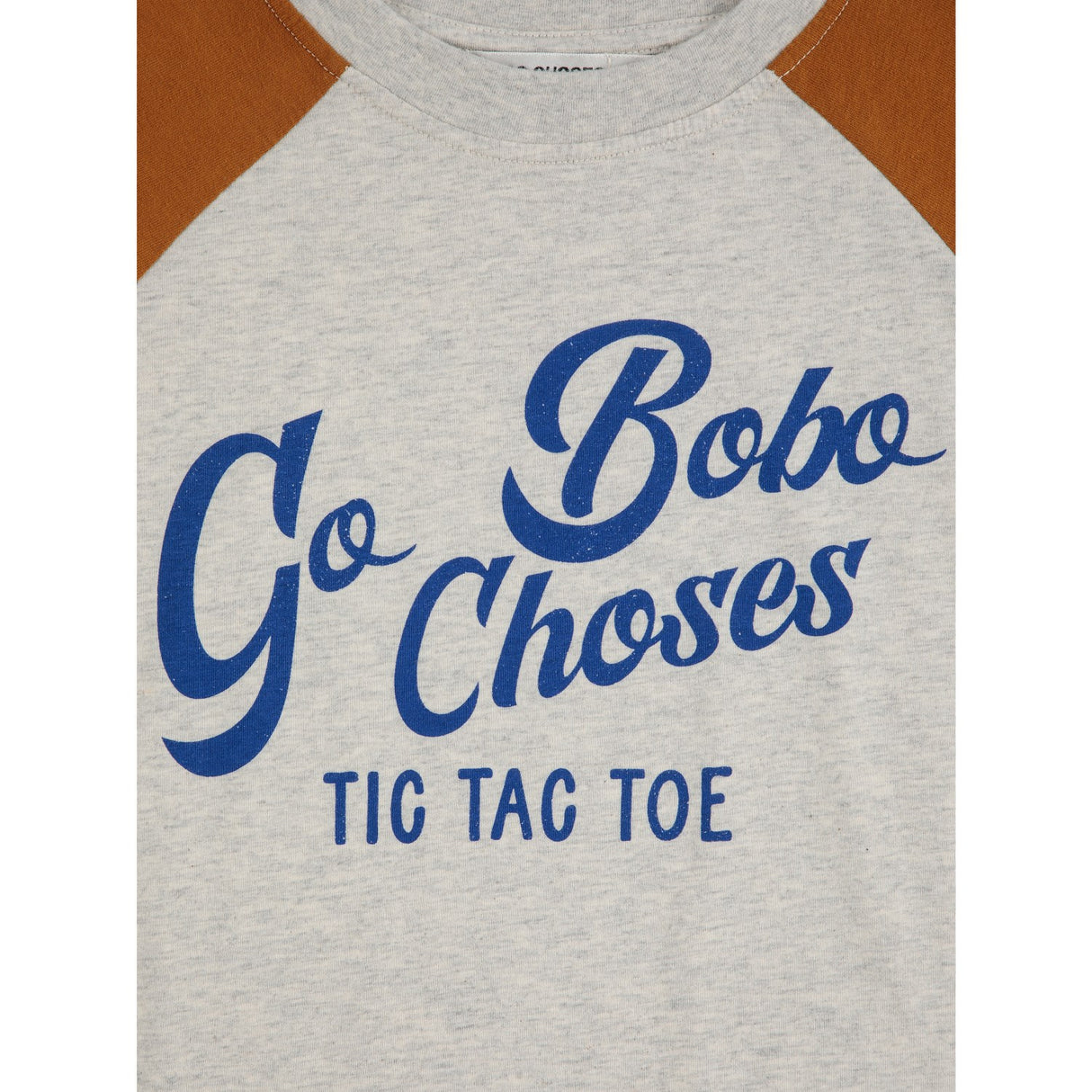 Bobo Choses Brown Go Bobo Ranglan Ärmar T-Shirt