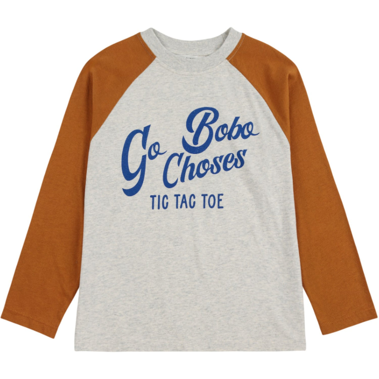 Bobo Choses Brown Go Bobo Ranglan Ärmar T-Shirt