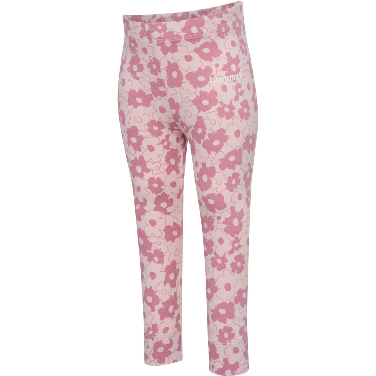 Hummel Pink Nectar Mini Flower AOP Strumpbyxar