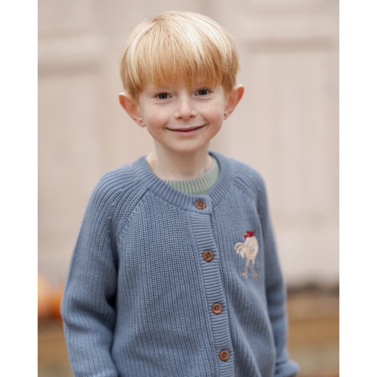 Hanevild Blue Blizzard Kaj Cardigan