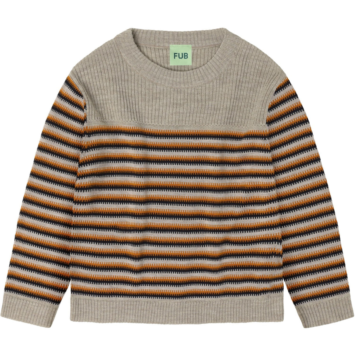 FUB Oat Melange Thin Sweater