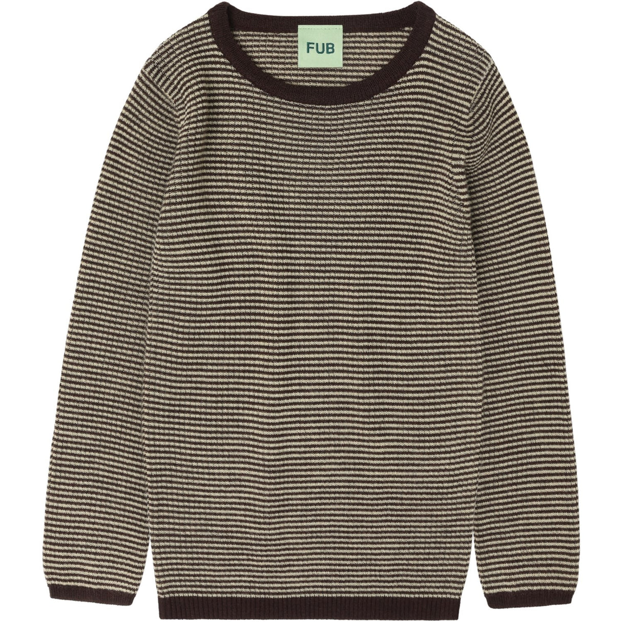 FUB Mocca/Wheat Rib Blus