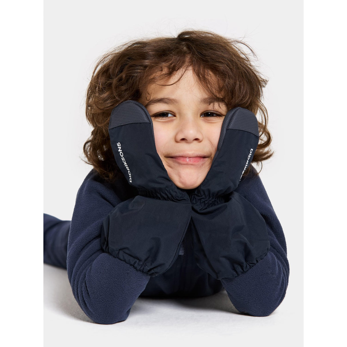 Didriksons Navy Shell Kids Handskar