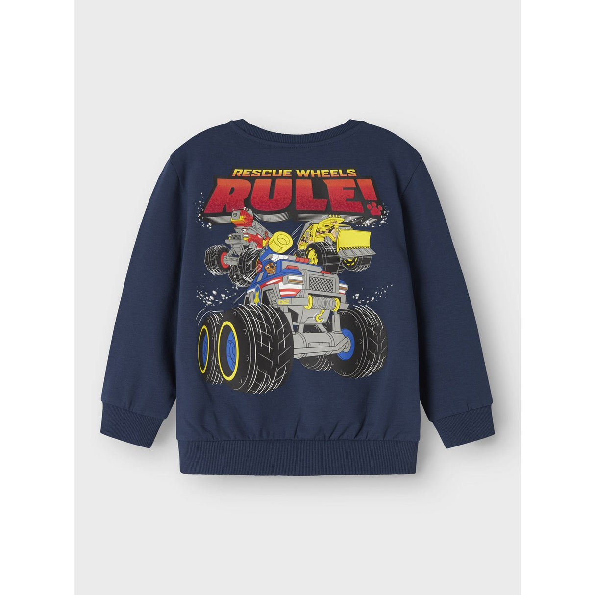 Name It Insignia Blue Nmmsteffen Paw Nreg Sweat Bru Noos Cplg