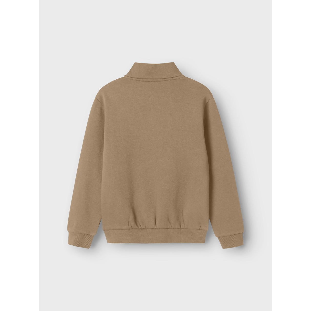 Name It Pure Cashmere Nkmbrody Ls Nreg Sweat Zip Bru Noos