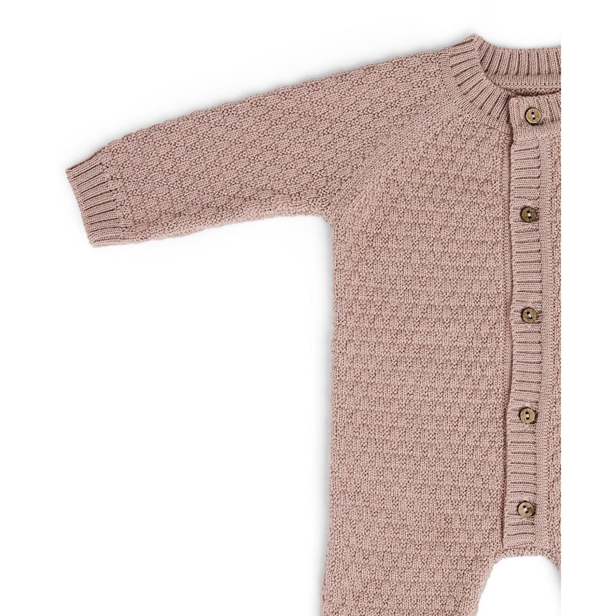 Smallstuff Powder Byxdress Square Stickad Merino Ull