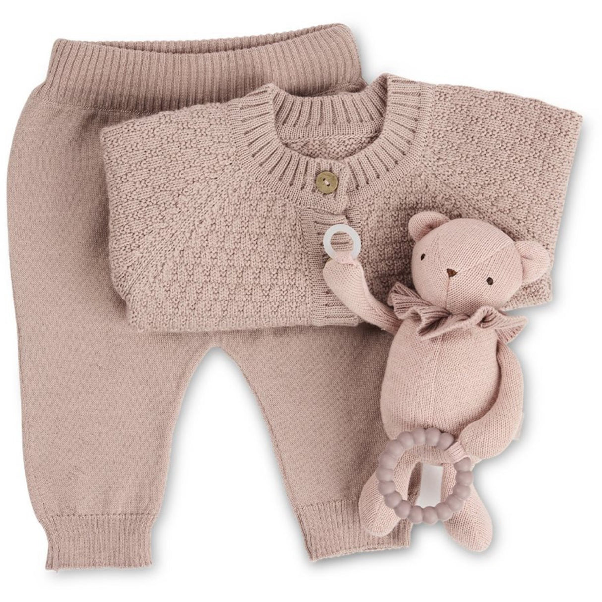 Smallstuff Powder Byxor Flat Stickad Merino Ull