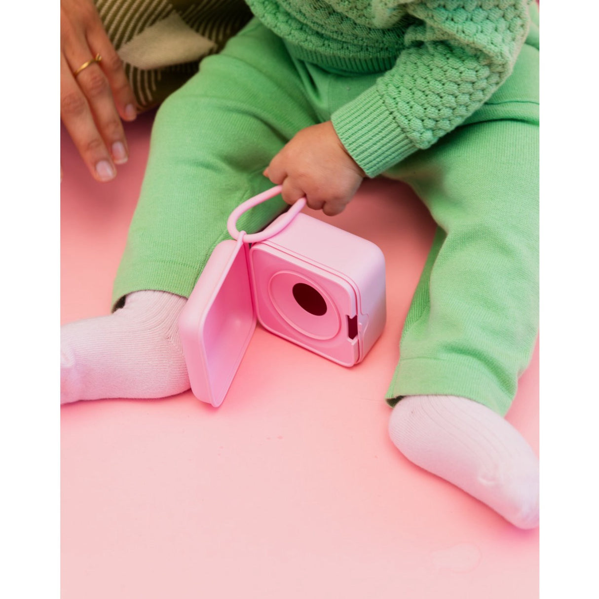 Bibs Baby Pink Napp Box
