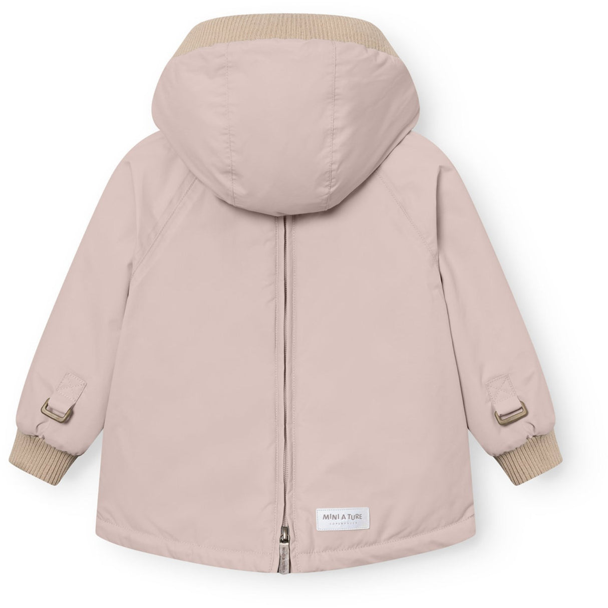 Mini A ture Cloudy Rose Matbabywen Fleece Lined Winter Anorak. GRS