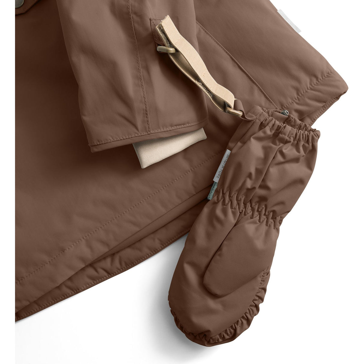 Mini A ture Chestnut Brown Matcesar Fleece Lined Vantar