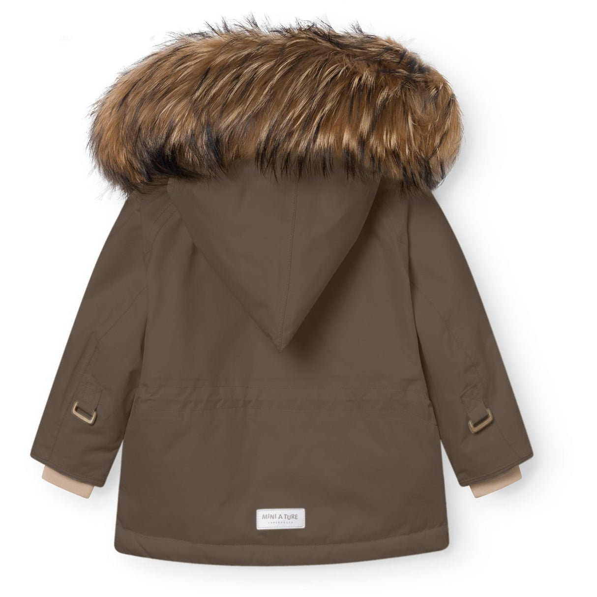 Mini A ture Tarmac Green Matwang Fleece Lined Winter Jacka Fur. GRS