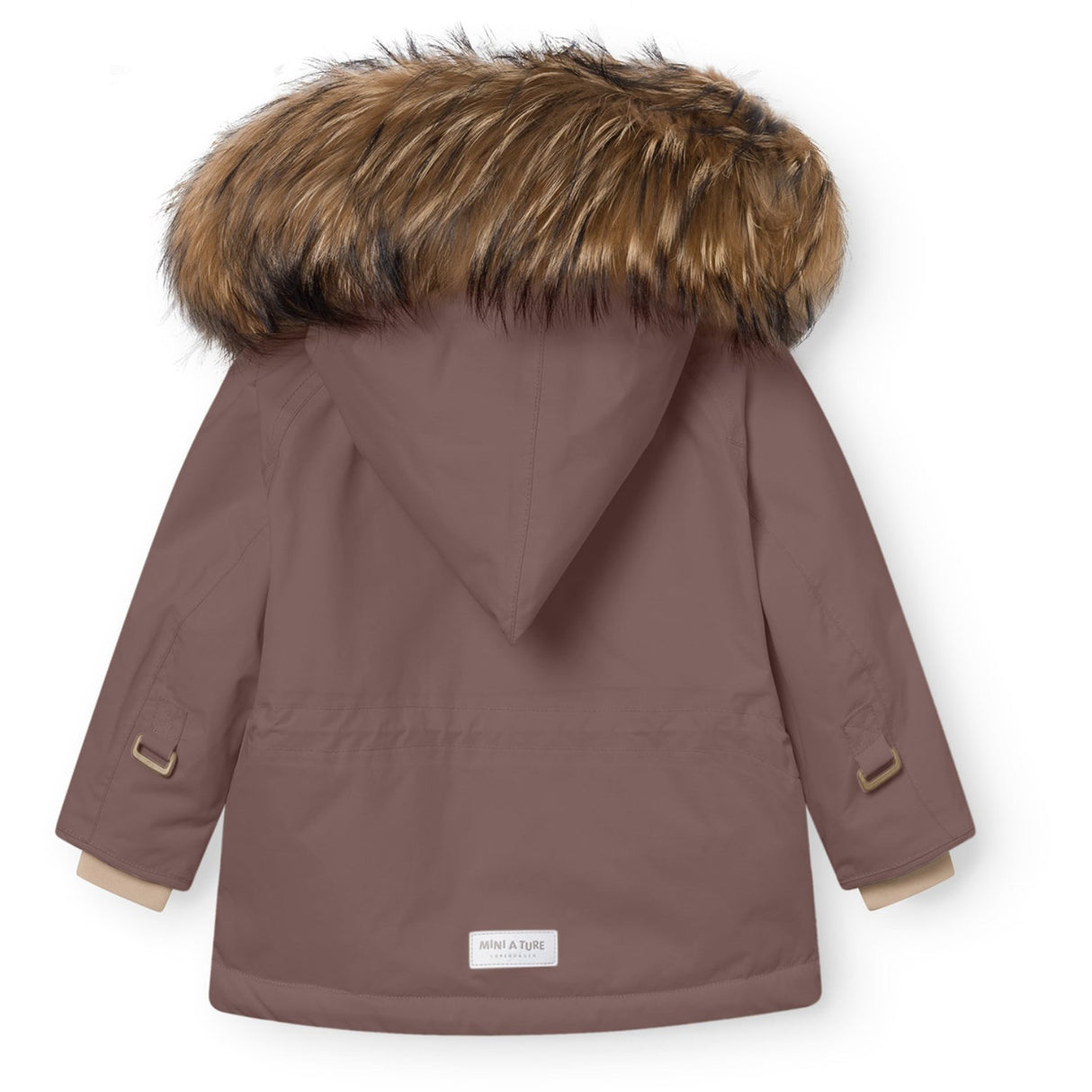 Mini A ture Peppercorn Plum Matwang Fleece Lined Winter Jacka Fur. GRS