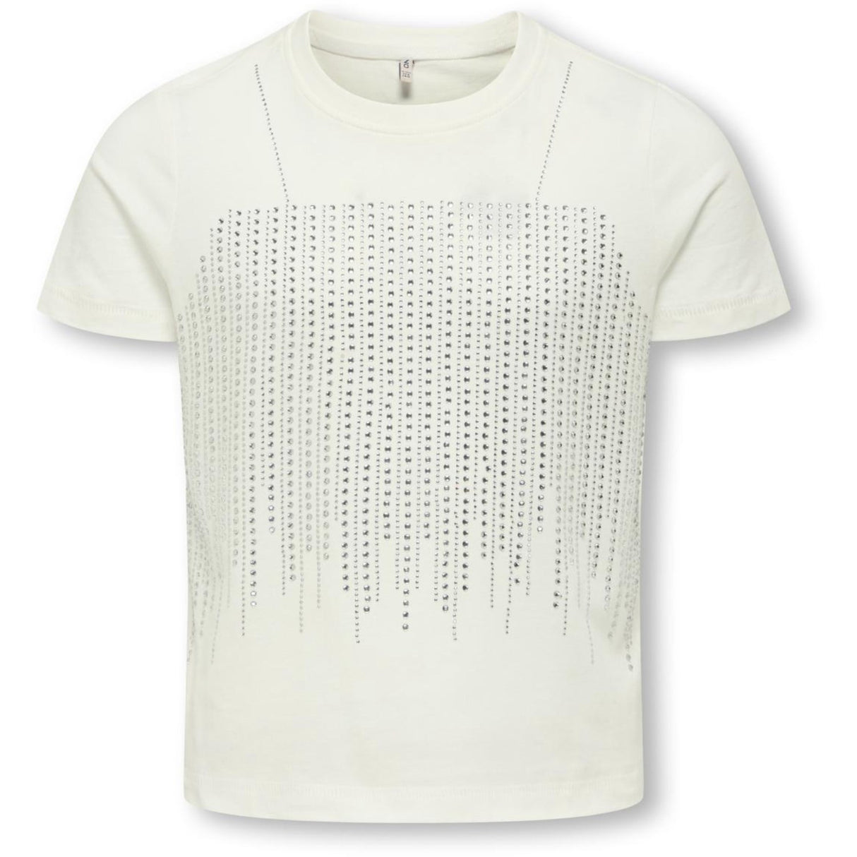 kids ONLY Cloud Dancer Rhinestone Silver Kogbillie Life S/S Stone Topp Jrs