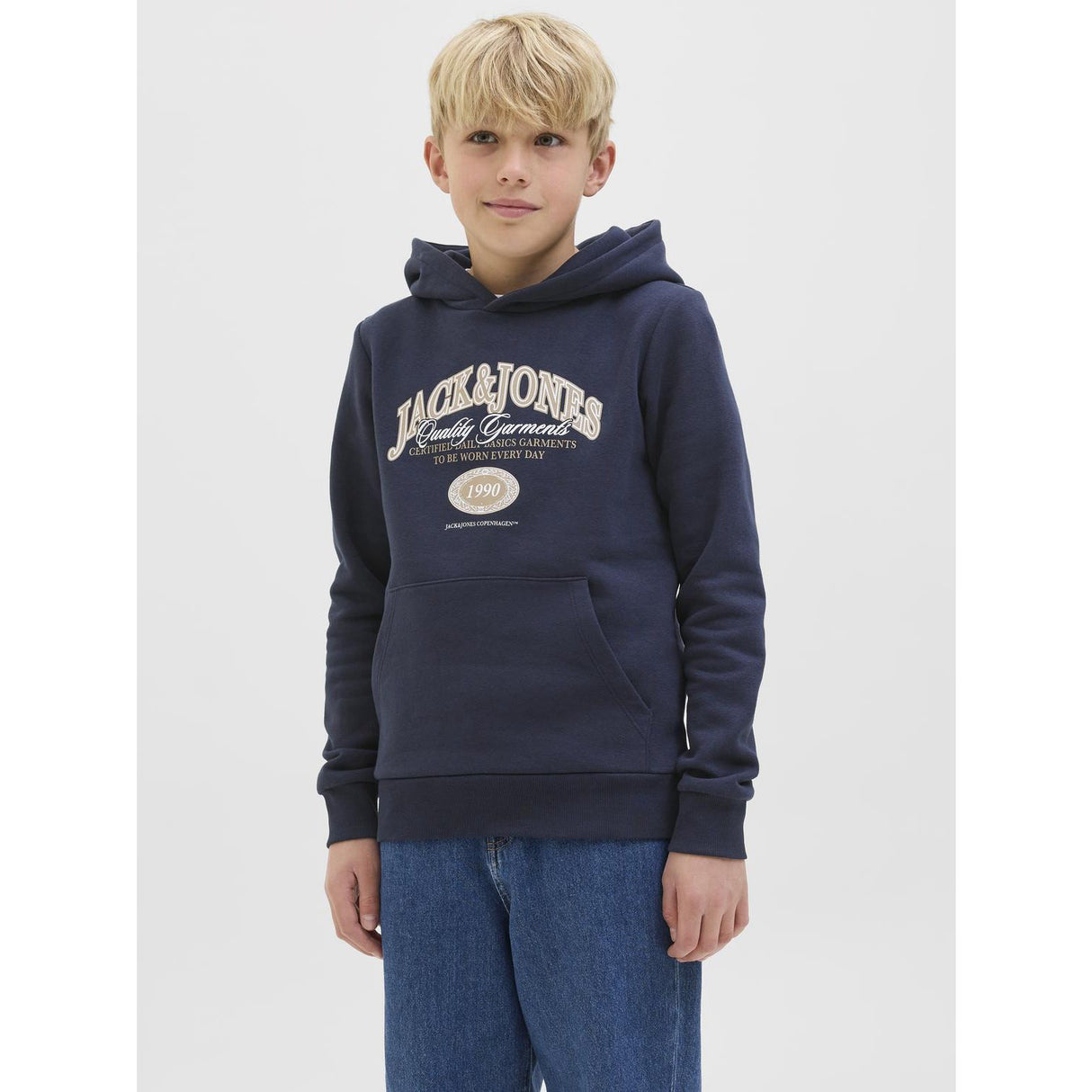 Jack & Jones Junior Sky Captain Jjari Branding Sweat Huva Jnr