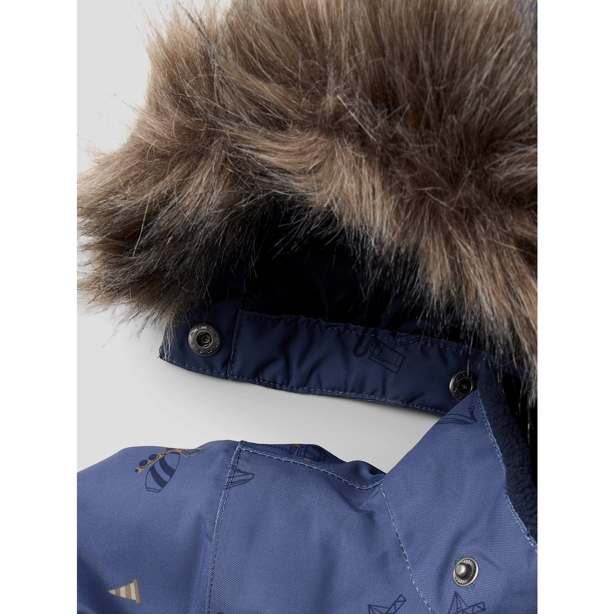 Name It Vintage Indigo Work Nmmsnow10 Dräkt Aop Fo Noos