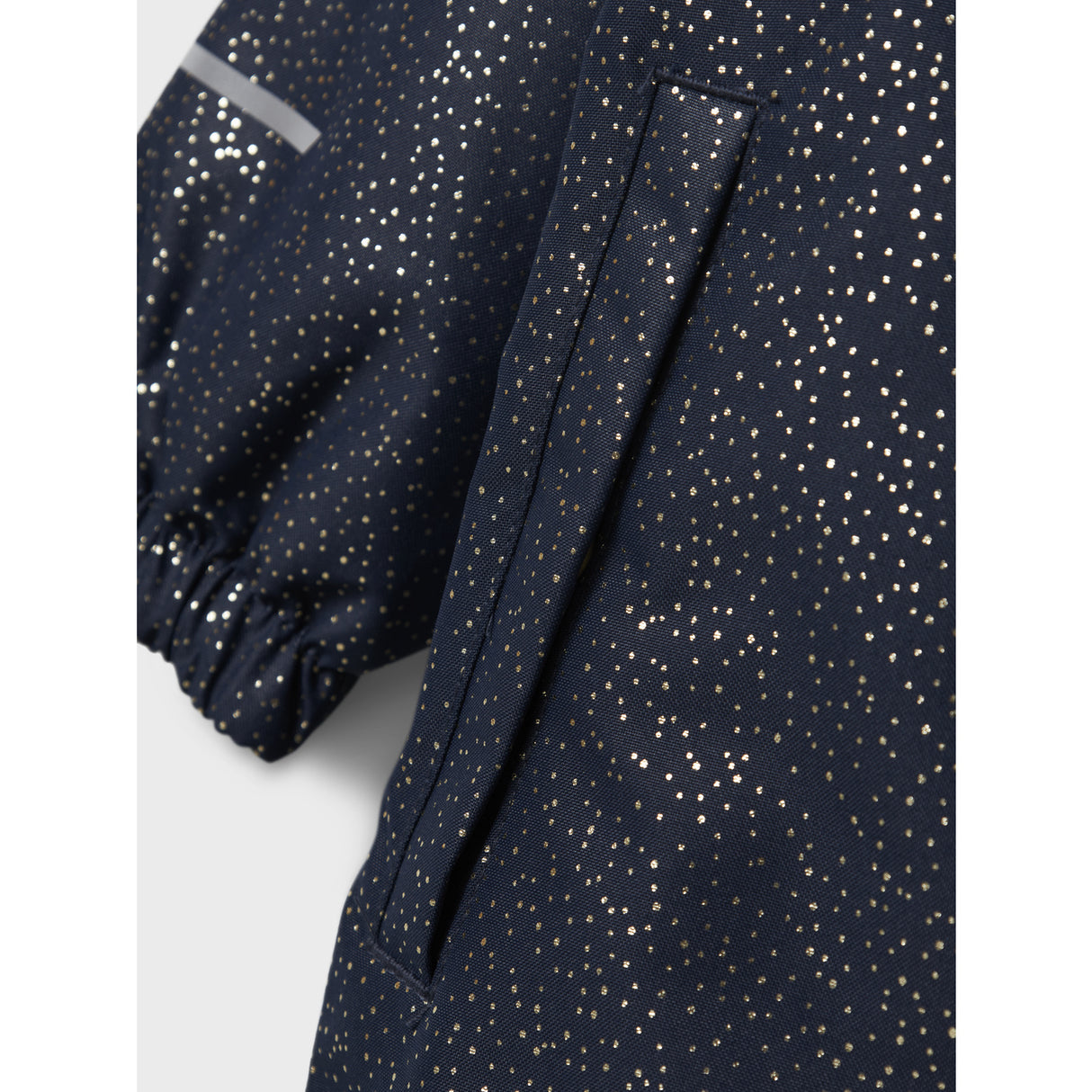 Name It Dark Sapphire Nmfsnow10 Dräkt Frill Glitter Fo