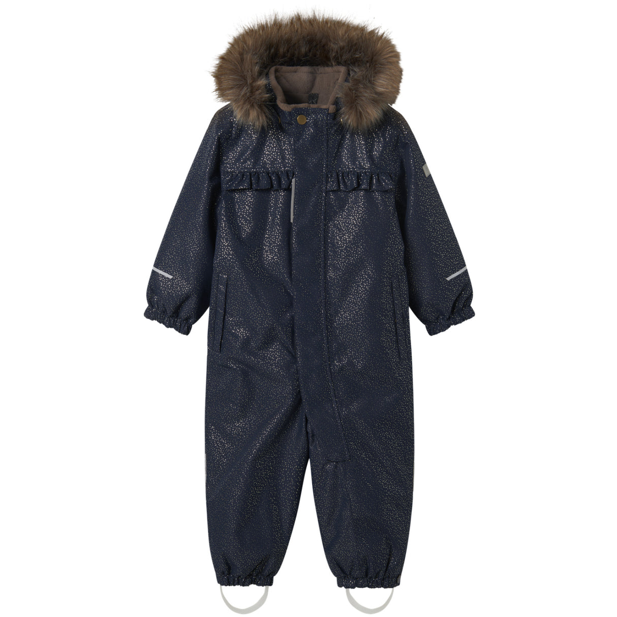 Name It Dark Sapphire Nmfsnow10 Dräkt Frill Glitter Fo