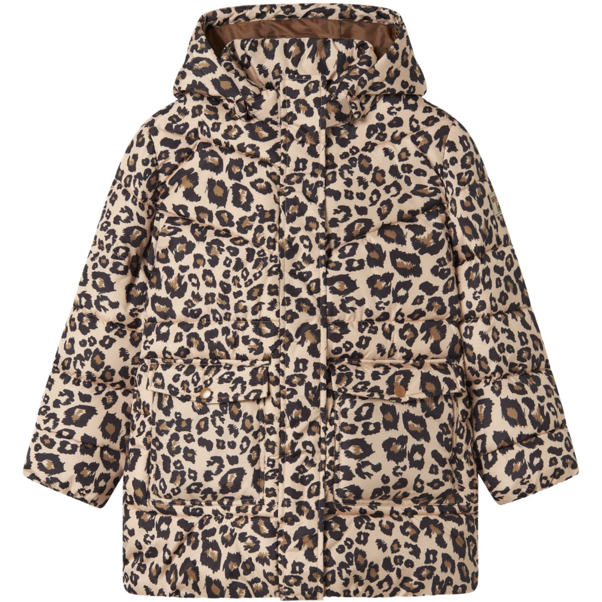 Name It Toasted Coconut Nkfmimosa Puffer Jacka