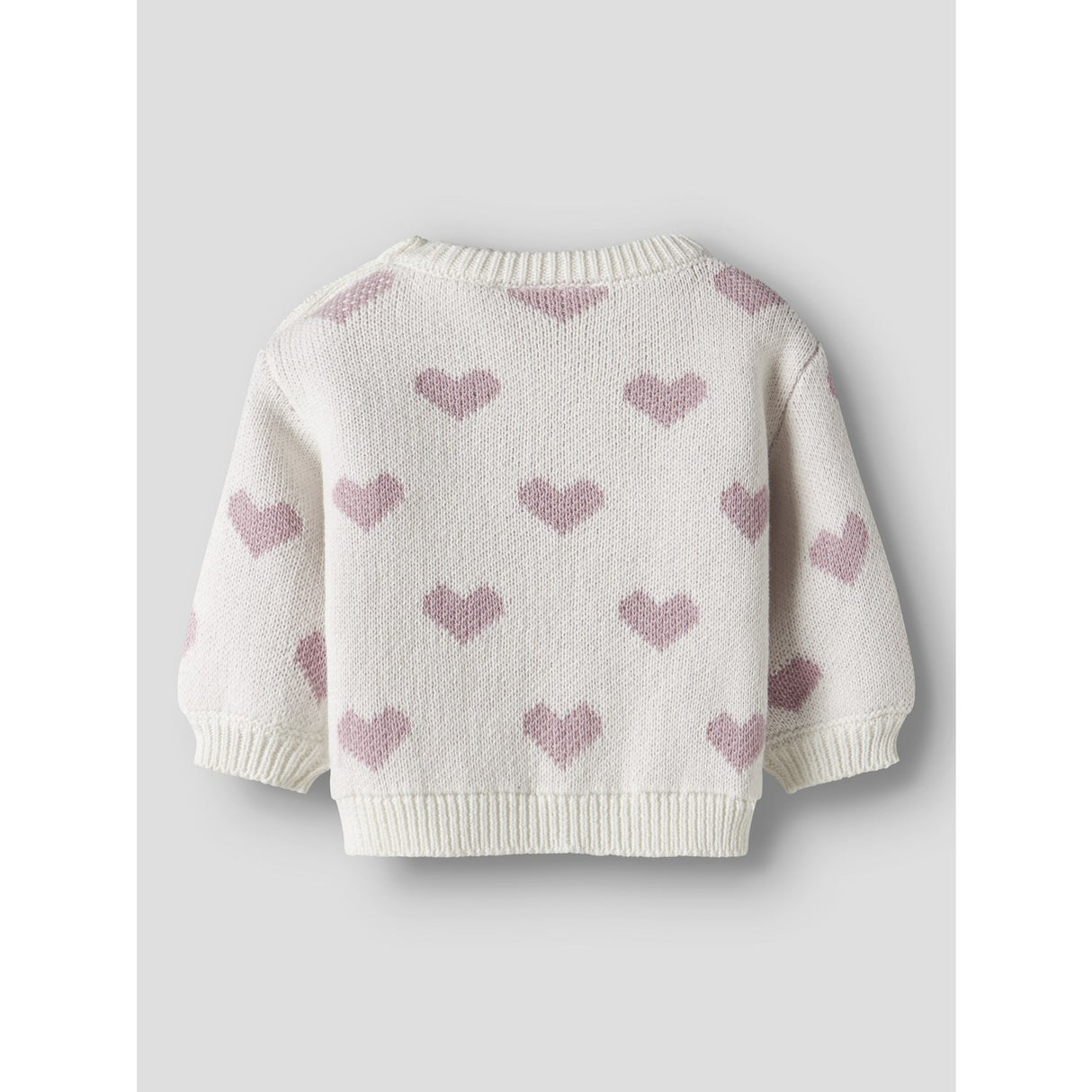 Name It Cloud Dancer Keepsake Lilac Heart Nbfoana Ls Stickad