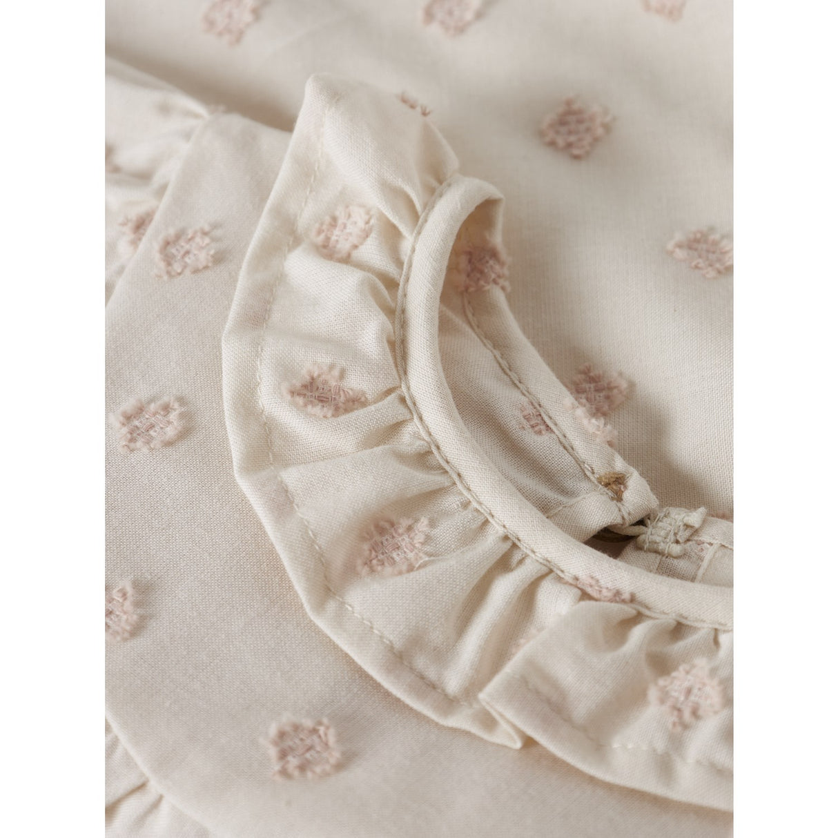 Lil'Atelier Pastel Parchment Nbfnethe Ls Loose Skjorta Lil