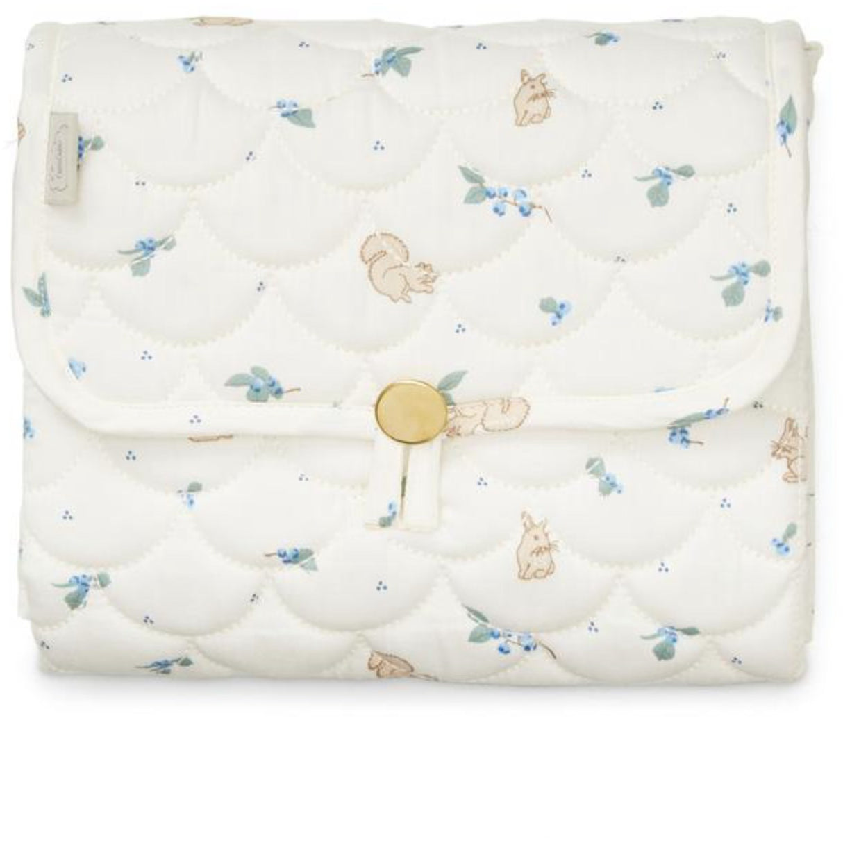 Cam Cam Copenhagen Blueberries Pusle Underlag Quiltad