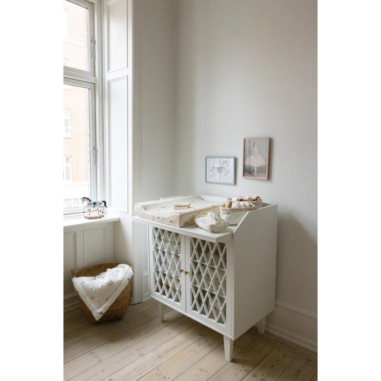 Cam Cam Copenhagen Carousel Quiltad Förvaringskorg 2-pak