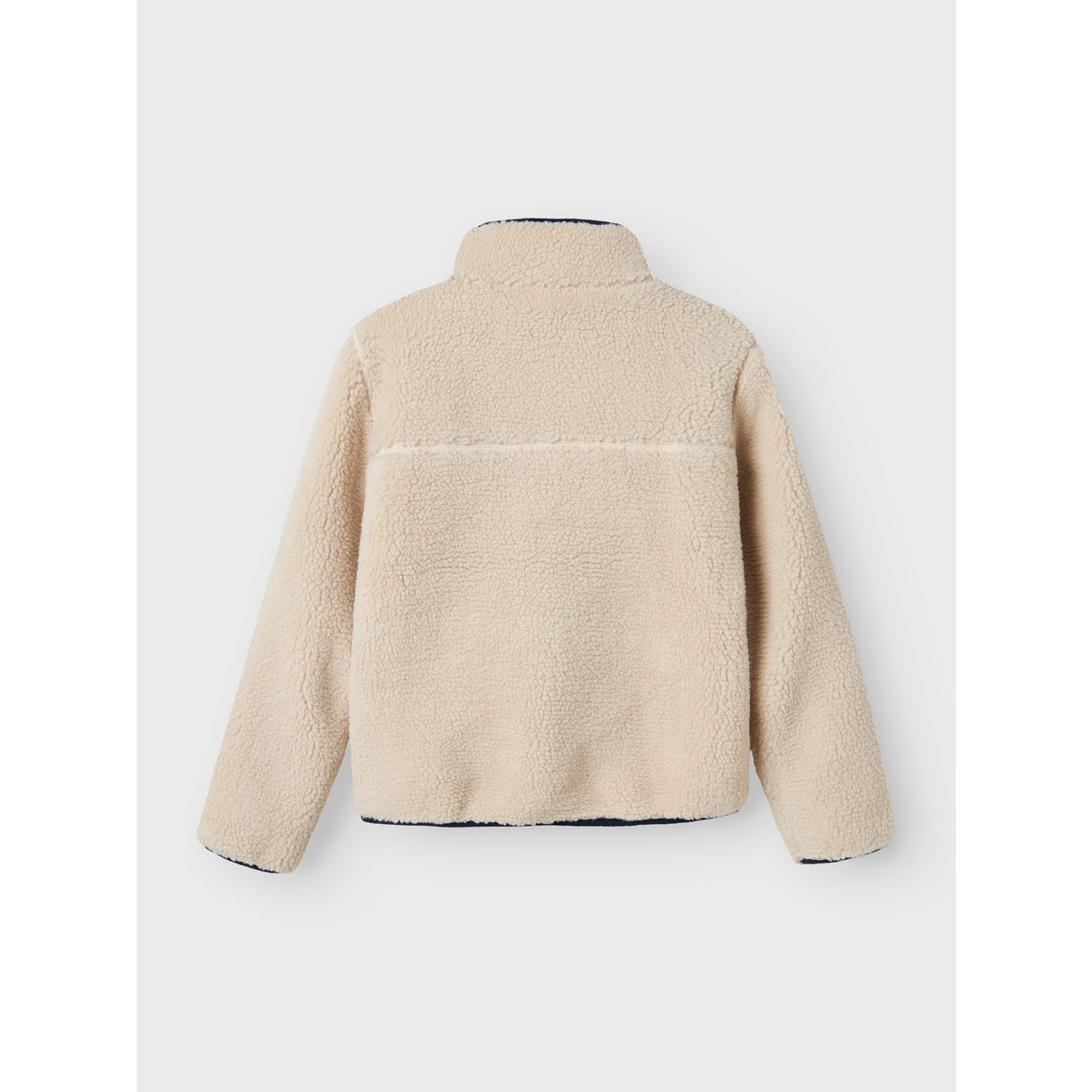 Name It Moonbeam Chest Pocket Dark Sapphire Nknmattia Sherpa Jacka Pb