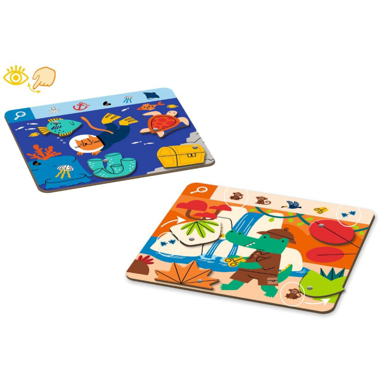 Djeco Find Och Drej Jorden Rundt