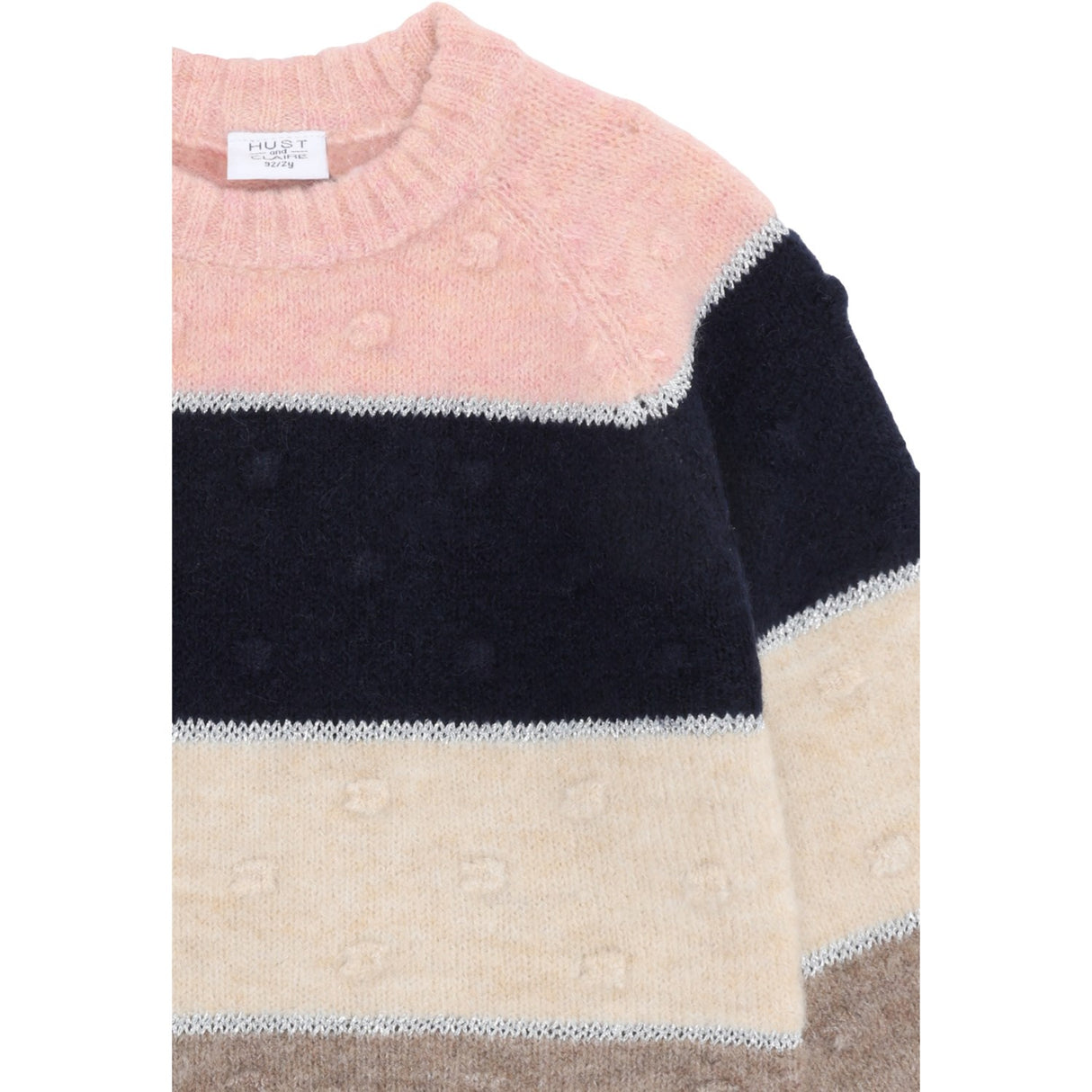 Hust & Claire Wheat Melange Pippa Stickad