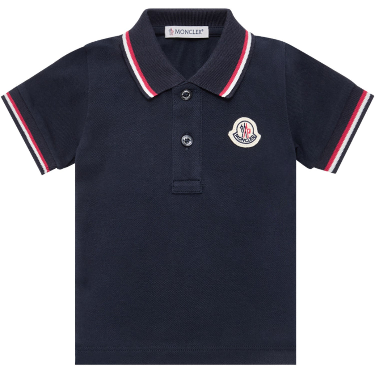 Moncler Navy Ss Pikétröja