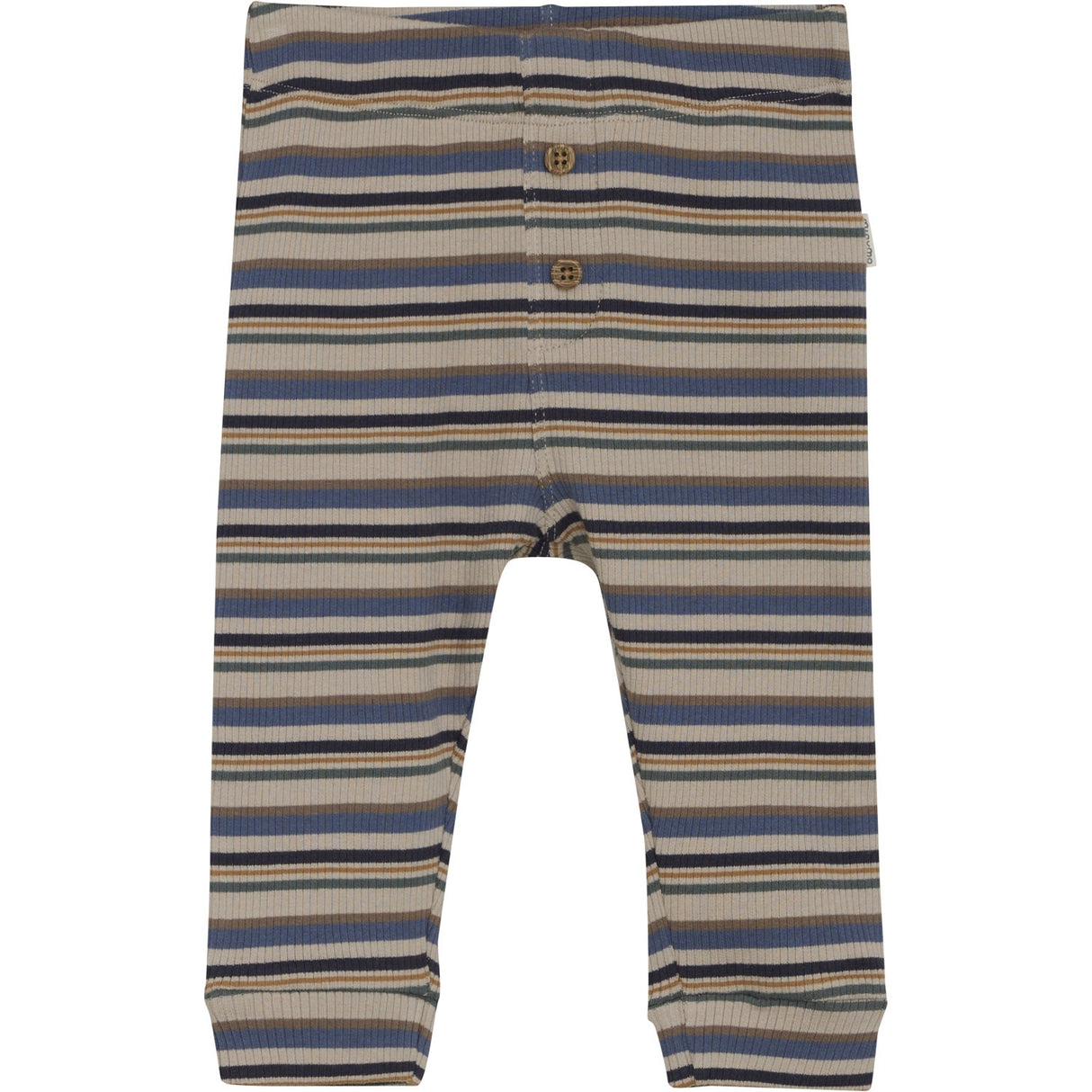 Minymo China Blue Byxor Y/D Rib