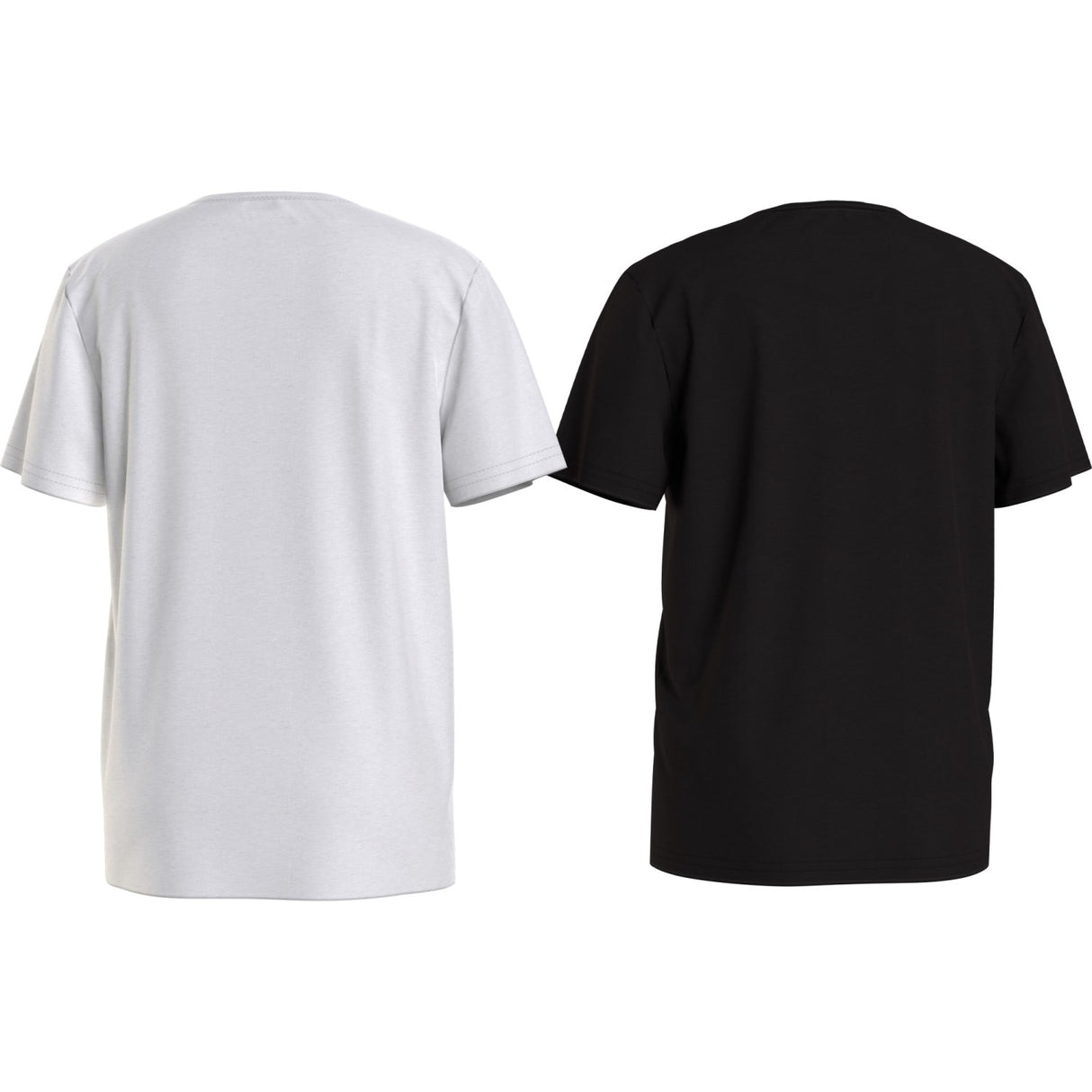 Calvin Klein White / Black 2-Pack Monochram T-Shirt