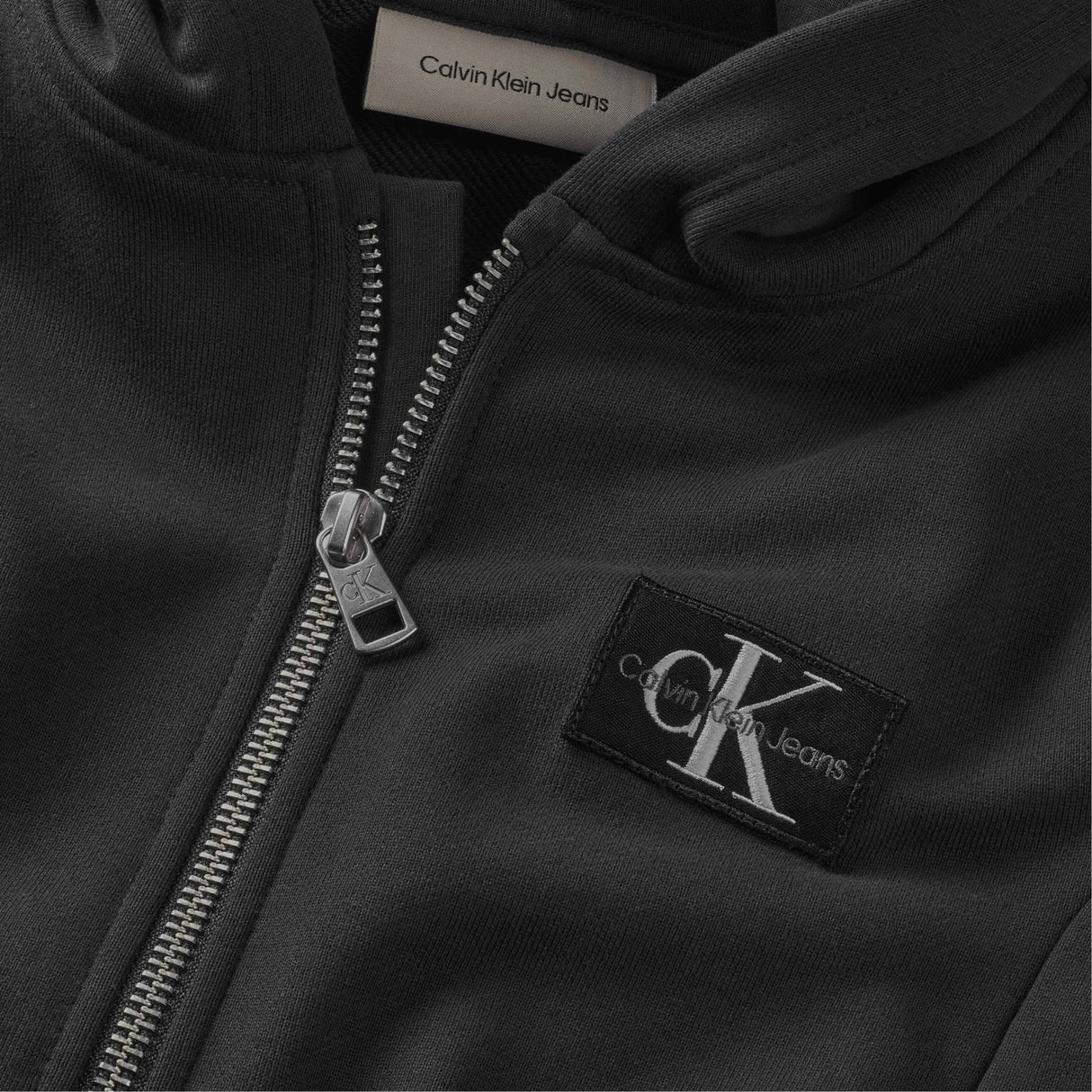Calvin Klein Ck Black Badge Zip-Through Hoodies